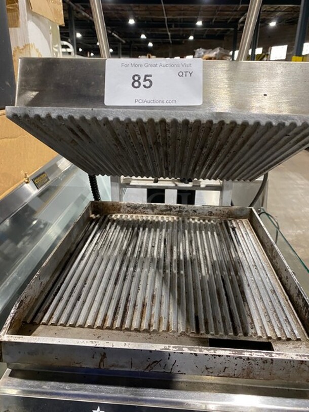 Star Pro Max Stainless Steel Commercial Countertop Electric Powered Panini Press! - Image 5 of 9