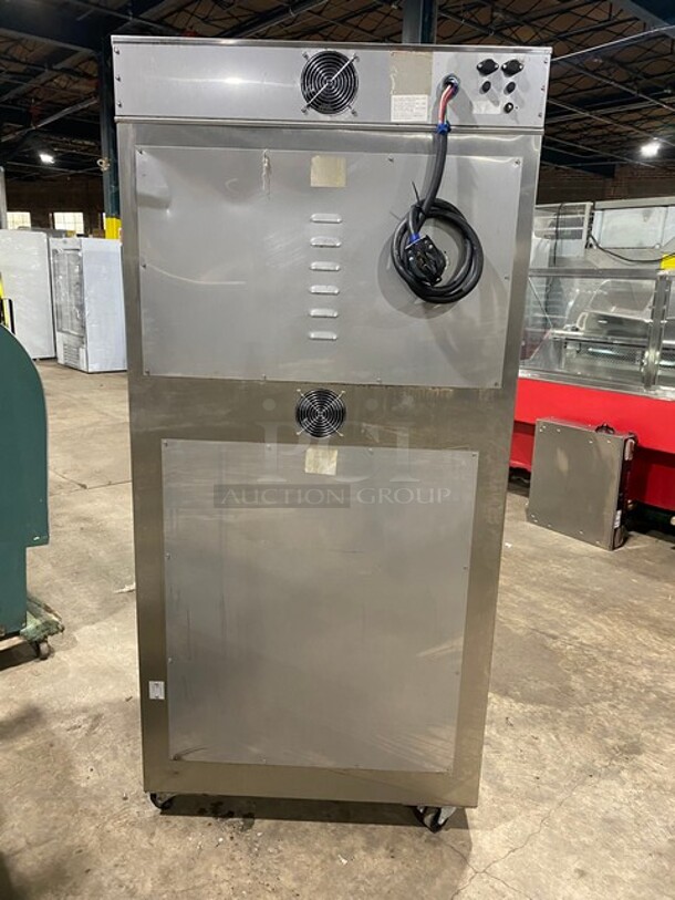 Nuvu Commercial Baking Center Oven Proofer Combo! With Metal Oven Racks! Stainless Steel! On Casters! Model: SUB123 SN: 00375647120400010001 208V 60HZ 3 Phase - Image 3 of 10