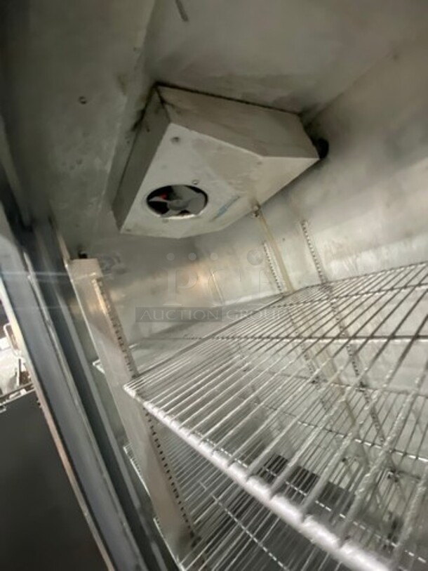 National Refrigeration Commercial 2 Door Reach In Freezer! with View Through Doors! With Racks! All Stainless Steel! - Image 6 of 8