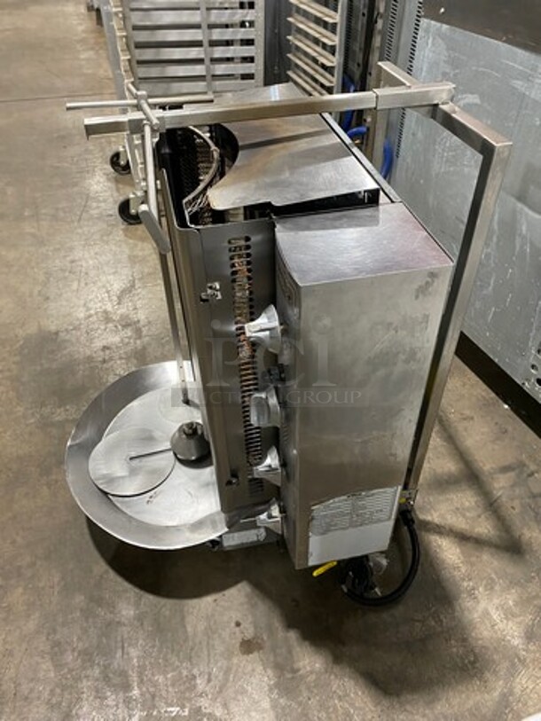 LATE MODEL! 2017 Inoksan Commercial Natural Gas Powered Kebab/ Gyro Machine! All Stainless Steel! Model: PDG400N SN: 37011908007 115V - Image 2 of 9