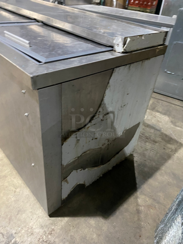 Leader Commercial 3 Door Beer Cooler! Solid Stainless Steel! Model: ESBC72SC SN: NO05S1419 115V 60HZ 1 Phase - Image 3 of 9