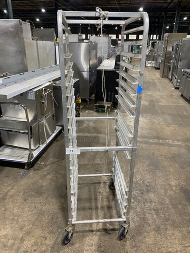 Winco Metal Commercial Pan Transport Rack! On Casters!