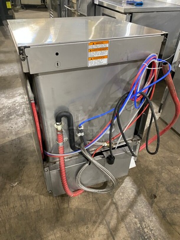 Hobart New Body Style Under The Counter Dishwasher! All Stainless Steel! Model: LXEC SN: 231178498 120V 60HZ 1 Phase - Image 4 of 8