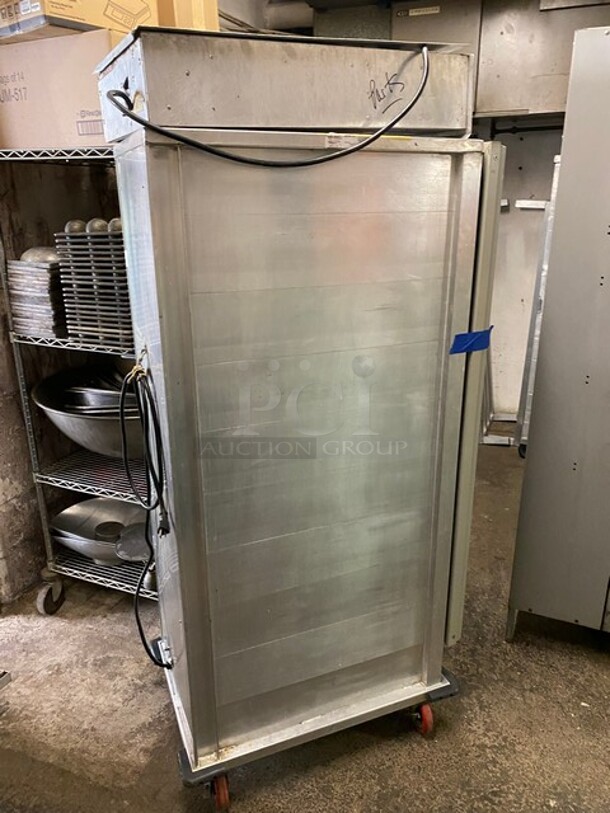 Win Holt Full Height Insulated Mobile Heated Cabinet! Working When Removed! MODEL INHPL-1836C 120V  - Image 4 of 9