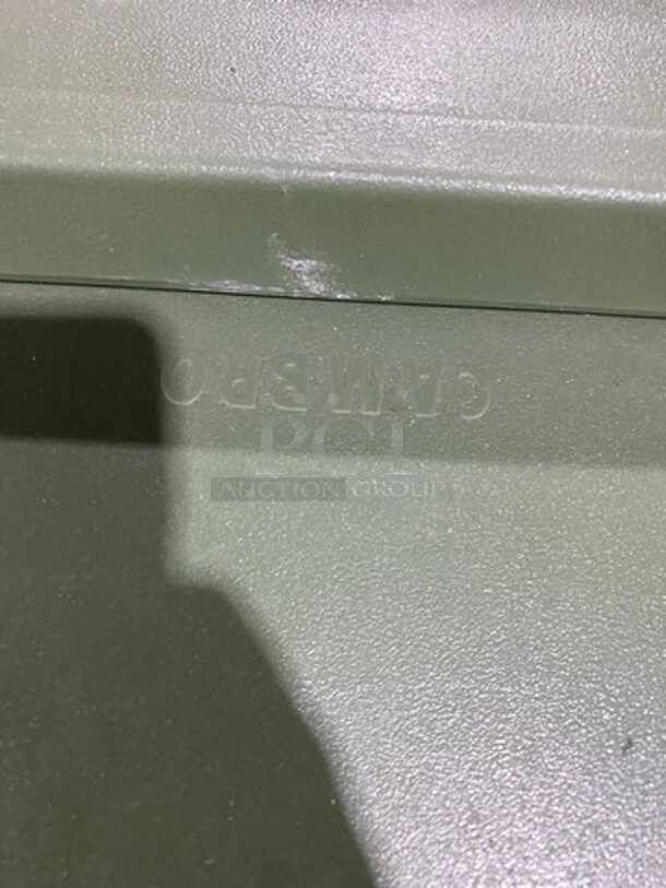 NICE! Cambro Green Poly Ice Caddy! With Drain Spout! - Image 3 of 5