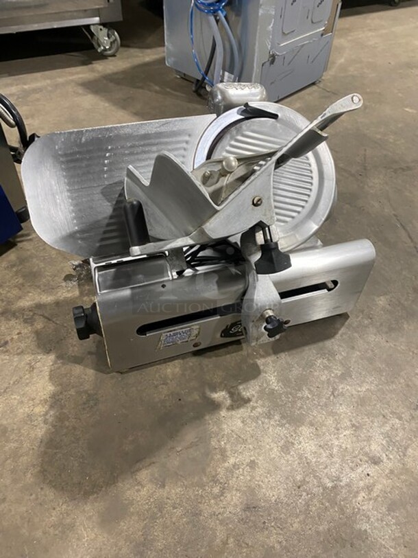 Globe Commercial Countertop Deli/ Meat Slicer! All Stainless Steel! - Image 2 of 7