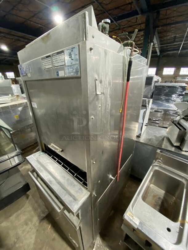 LVO Commercial Pan Dishwasher Machine! All Stainless Steel! On Legs! Model: FL14G SN: 221309012568 480V 60HZ 3 Phase - Image 2 of 8