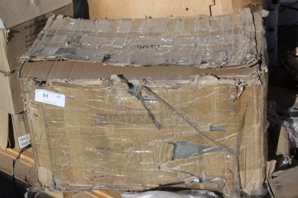 BRAND NEW SCRATCH & DENT! Regency 50 lb. 25 GPM Grease Trap with 3" Non-Threaded Connections 18-5/8x27-1/8x17-1/4 Box is damaged.  - Image 2 of 3
