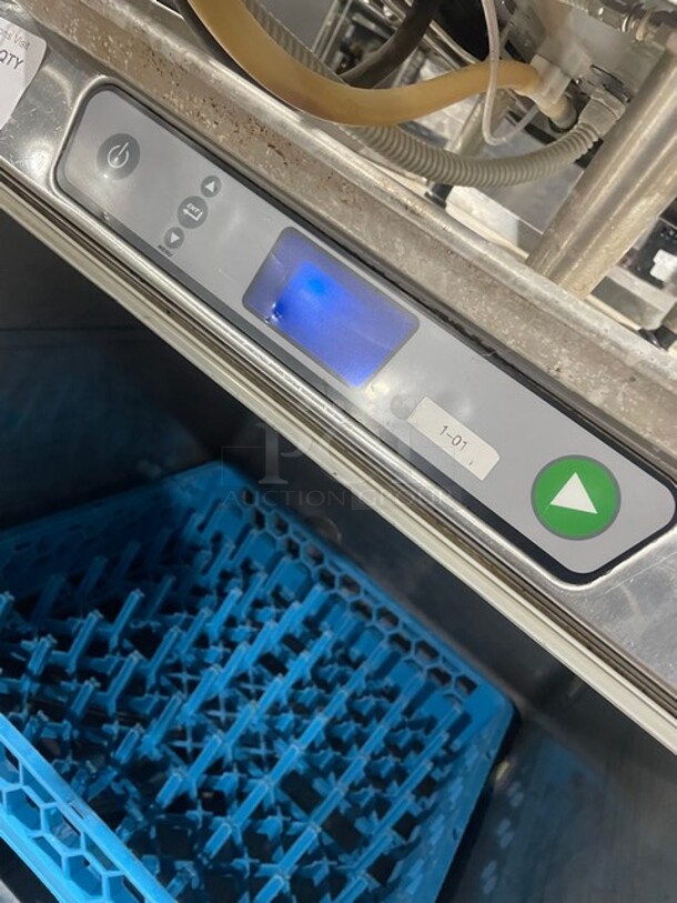 WOW! Hobart New Body Style Commercial Undercounter Dishwasher! All Stainless Steel! With Peg Rack! On Casters! 120V 1PH! Model: LXEC SN: 231185021!  - Image 5 of 9