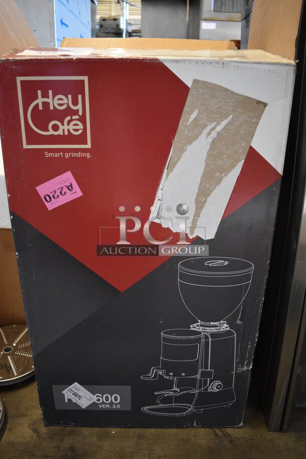 BRAND NEW IN BOX! Cecilware HC-600 Venezia II Metal Commercial Countertop Espresso Grinder. 110 Volts, 1 Phase. 9x13x24. Tested and Working! - Image 4 of 5