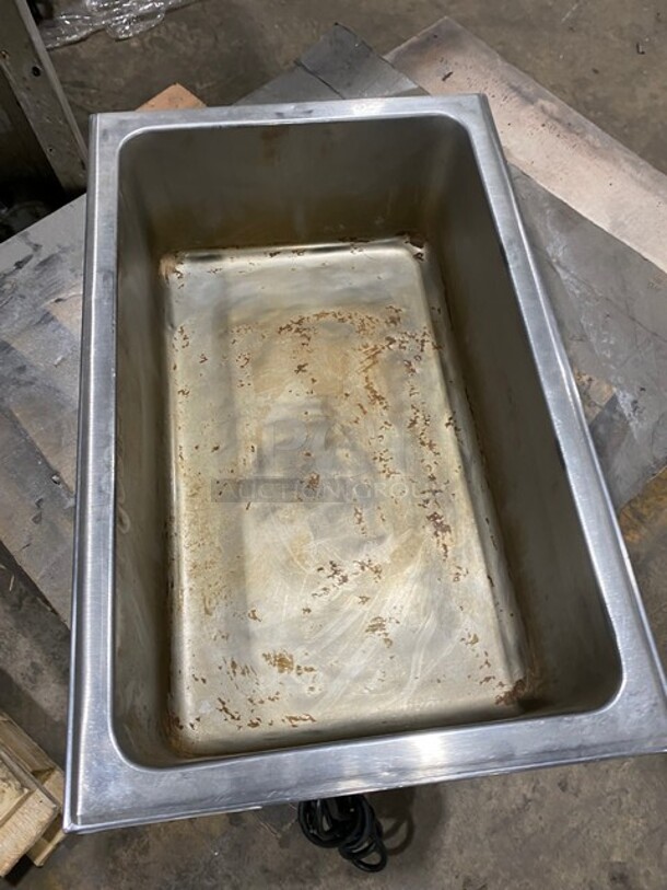 Eagle Group Red Hots Commercial Countertop Single Well Food Warmer! All Stainless Steel! - Image 3 of 8