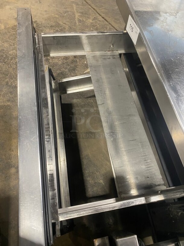 True Commercial Refrigerated 4 Drawer Chef Base! All Stainless Steel! On Casters! Model TRCB-79 Serial 13349838! 115V 1 Phase! - Image 5 of 7