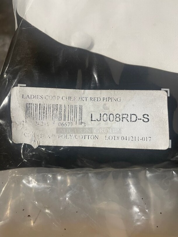 Chef Revival Ladies Corp Chef Jacket! size Small! 6x Your Bid! - Image 2 of 5