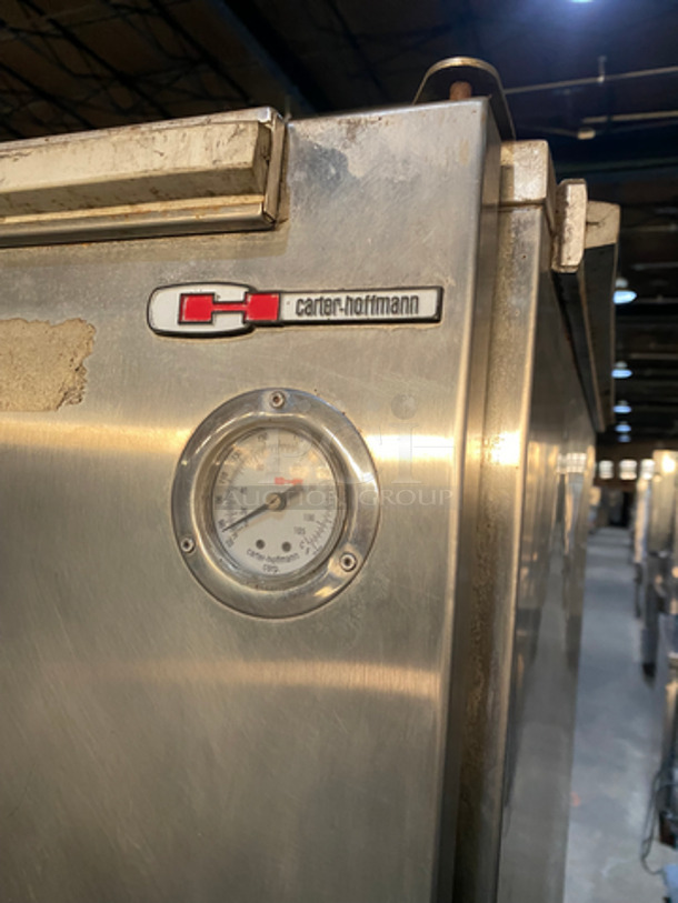 NICE! Carter Hoffmann Commercial Food Warming/Proofing Cabinet! Holds Full Size Trays! All Stainless Steel! - Image 7 of 9
