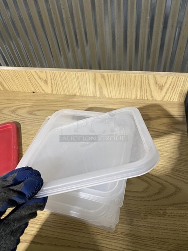 Plastic Food Pan Covers! 11 X Your Bid! - Image 6 of 8