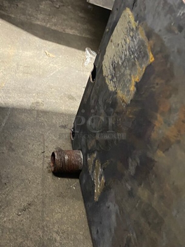 Imperial Commercial Countertop Natural Gas Powered Flat Top Griddle! With Back And Side Splashes! All Stainless Steel! On Small Legs! - Image 7 of 7