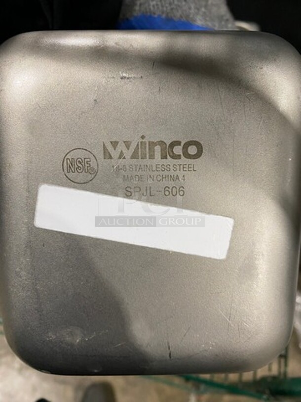 Winco Commercial Steam Table/ Prep Table Food Pans! All Stainless Steel! 5x Your Bid! - Image 5 of 7