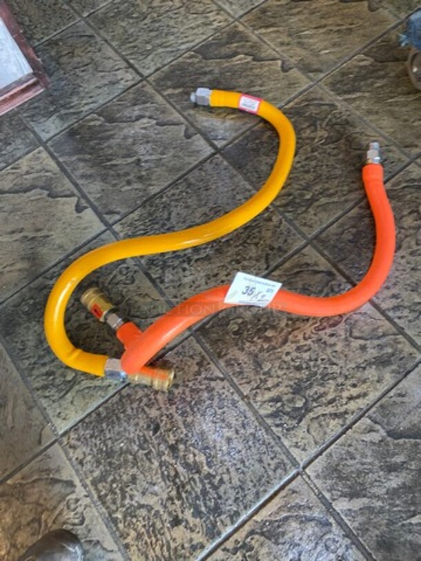 Natural Gas Flex Hoses! 2x Your Bid!