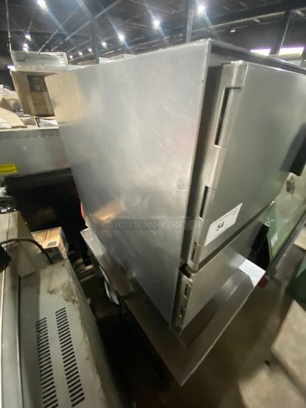 Groen Commercial Natural Gas Powered Dual Cabinet Steamer! All Stainless Steel! On Legs! Model: HY6SG - Image 2 of 12