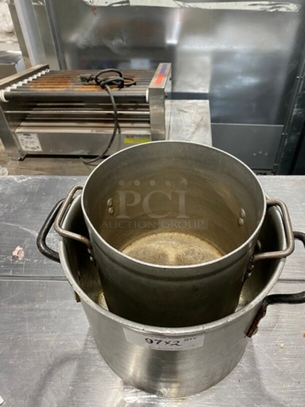 Assorted Size Stock Pots! With Side Handles! 2x Your Bid! - Image 3 of 9