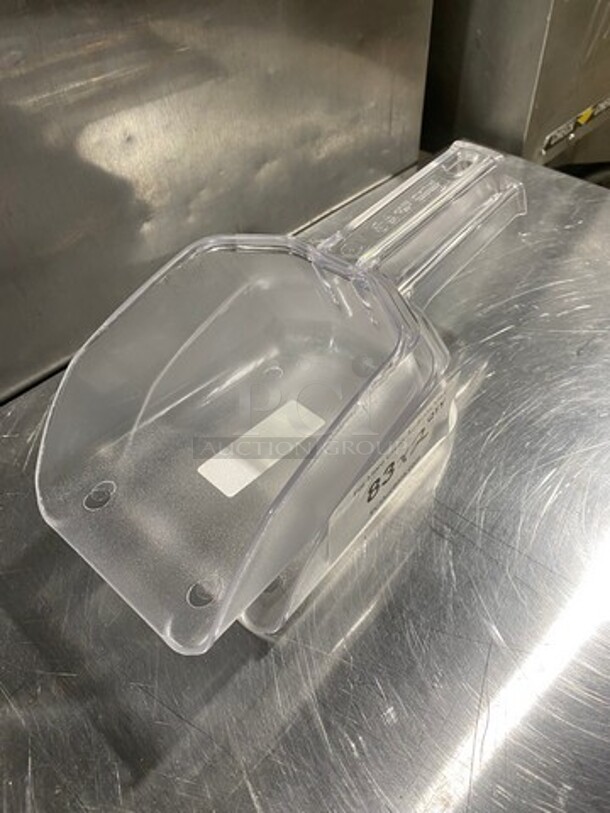 NEW! Clear Poly Ingredient Scooper! 2x Your Bid! - Image 2 of 4