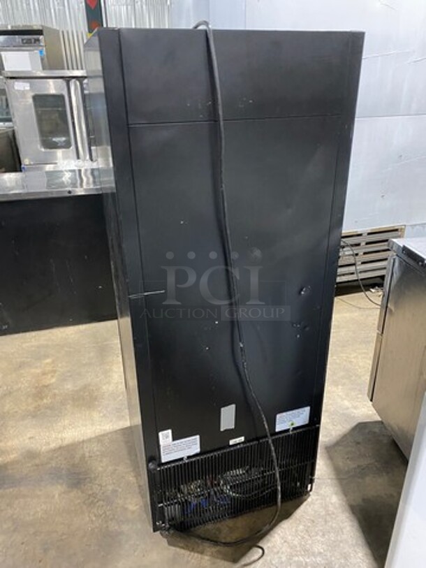 True Commercial Single Door Reach In Cooler Merchandiser! With View Through Door! Poly Coated Racks! Model: GDM12HCTSL01 SN: 9691167 115V 60HZ 1 Phase - Image 4 of 8