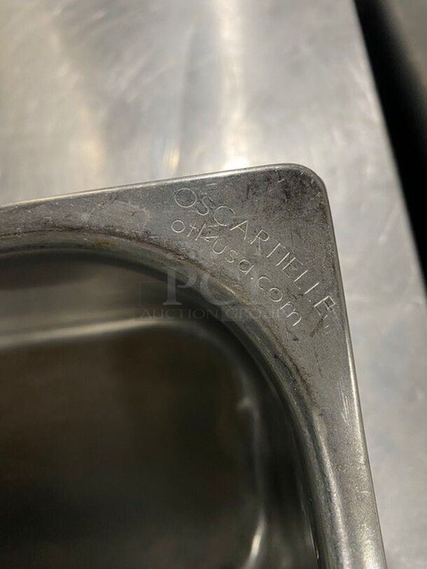 Oscartielle Commercial Gelato/Prep Table Food Pans! All Stainless Steel! 4x Your Bid! - Image 6 of 6