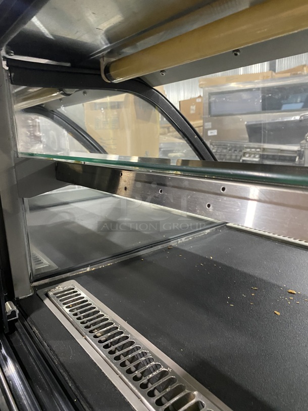 WOW! CSC All Stainless Steel Commercial Refrigerated Open/Display Case! MODEL: SBBR/DG45250-S4 SN:2057667 120V 1Ph! Remote Compressor/No Compressor!  - Image 5 of 7