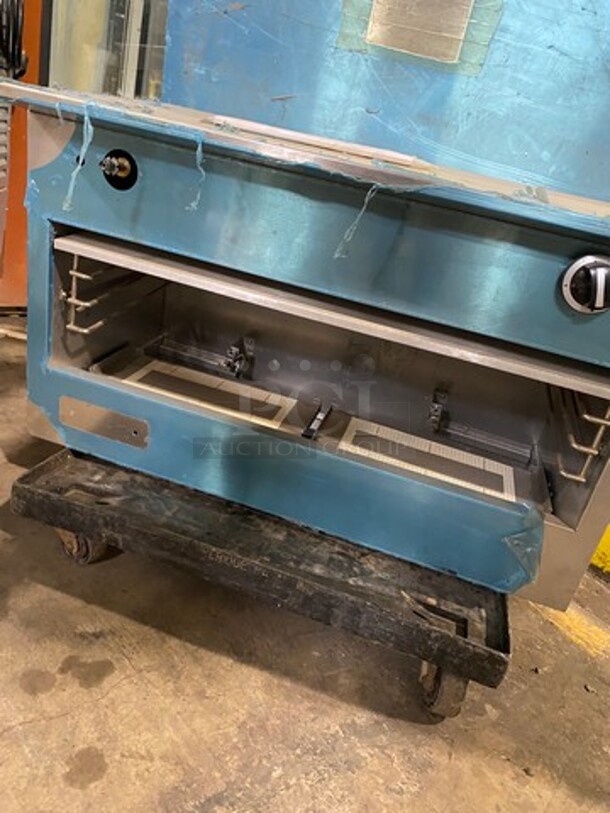 NEW! NEVER USED! Garland Commercial Natural Gas Powered Range Mount Infrared Cheese Melter! Solid Stainless Steel! G Series! - Image 5 of 7