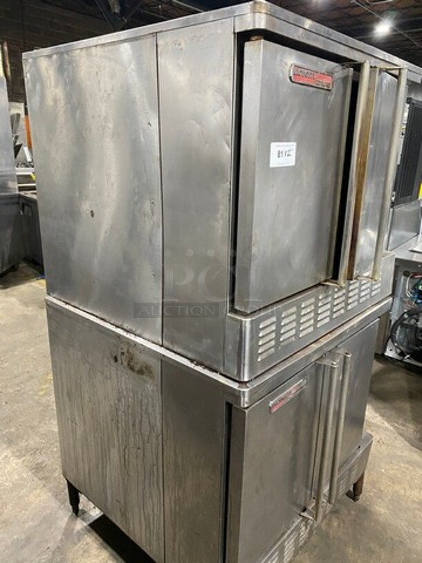 Blodgett Zephaire Edition Commercial Double Deck Convection Oven! With Solid Doors! Metal Oven Racks! Stainless Steel! On Legs! 2x Your Bid Makes One Unit! - Image 2 of 12