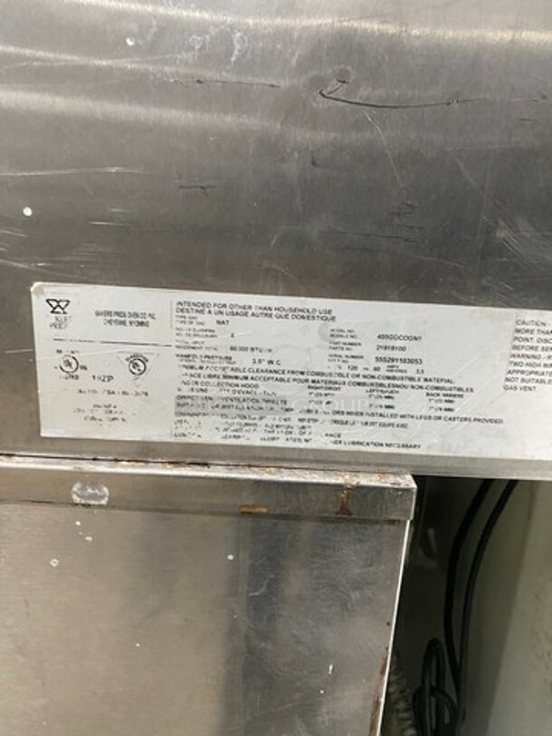 Bakers Pride Natural Gas Powered Convection Oven On Hobart Natural Gas Powered Convection! On Legs! 2 X Your Bid Makes One Unit! - Image 12 of 12
