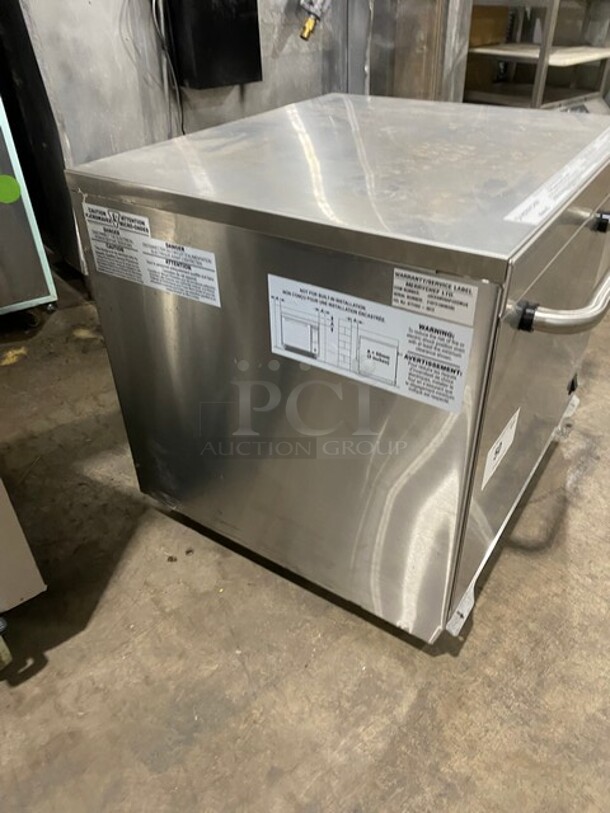 WOW! Late Model 2021! Merrychef Commercial Countertop Rapid Cook Oven! All Stainless Steel! 208/240V! Model: Eikon E3 SN: 2107213090285! Working When Removed!  - Image 2 of 8