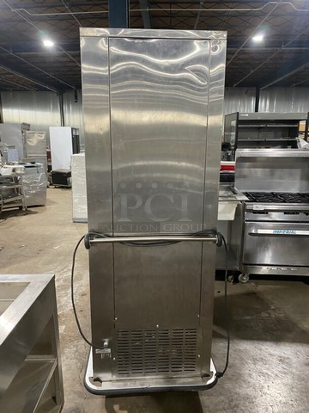 Dinex Commercial Single Door Cooler! All Stainless Steel! On Casters! Model: IRAC12DS SN: 183845N 120V - Image 4 of 11