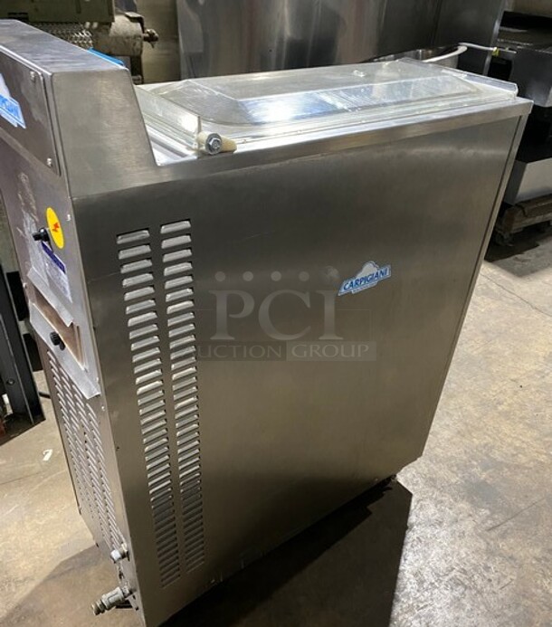 NICE! Carpigiani Commercial Floor Style Pasteurizer Machine! All Stainless Steel! Model PASTOMASTER60 Serial 470888! 220V 3Phase! On Casters! - Image 3 of 10