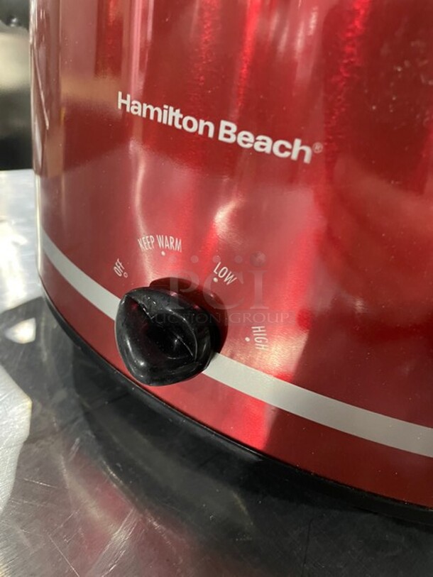 IN THE BOX! Hamilton Beach 8 Qt Slow Cooker! Model 33184 Serial A3661DJ! 120V! - Image 6 of 7