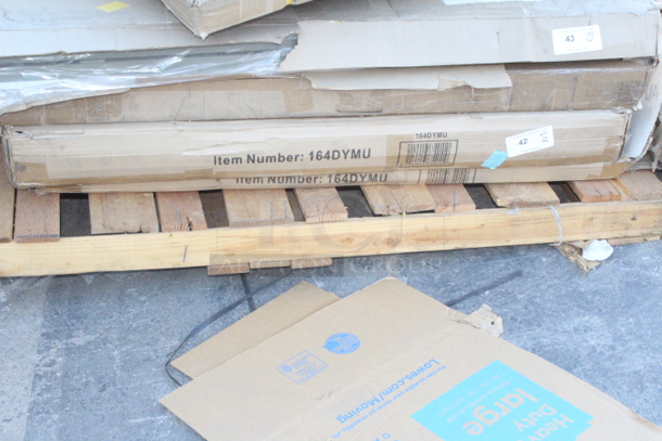BRAND NEW SCRATCH & DENT! Lancaster Table & Seating Multi-Purpose Folding Table Dolly - 8 Table Capacity. 2x Your Bid. No observable damage.  - Image 2 of 2