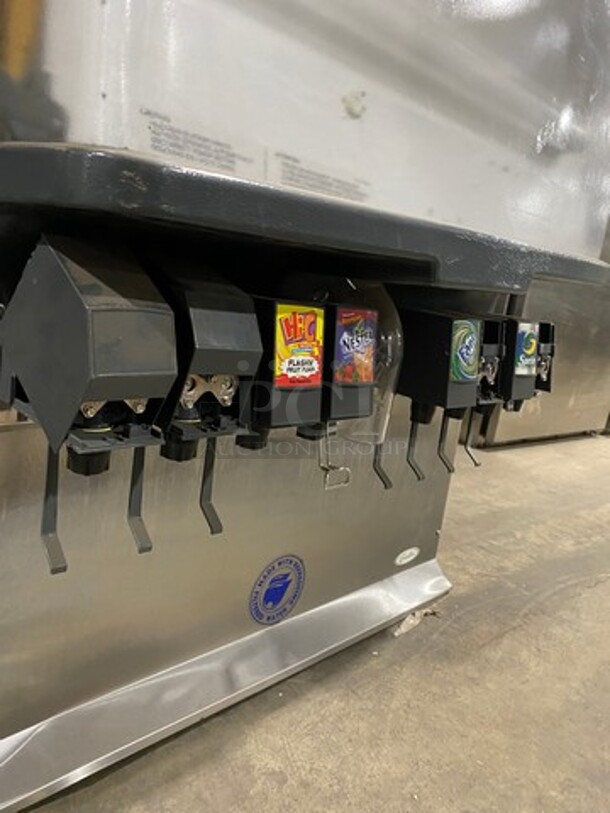 Cornelius Commercial 8 Spout And Ice Dispenser Beverage System! Model: ED250BCZ SN: 62B0817ED141 115V 60HZ 1 Phase - Image 6 of 8