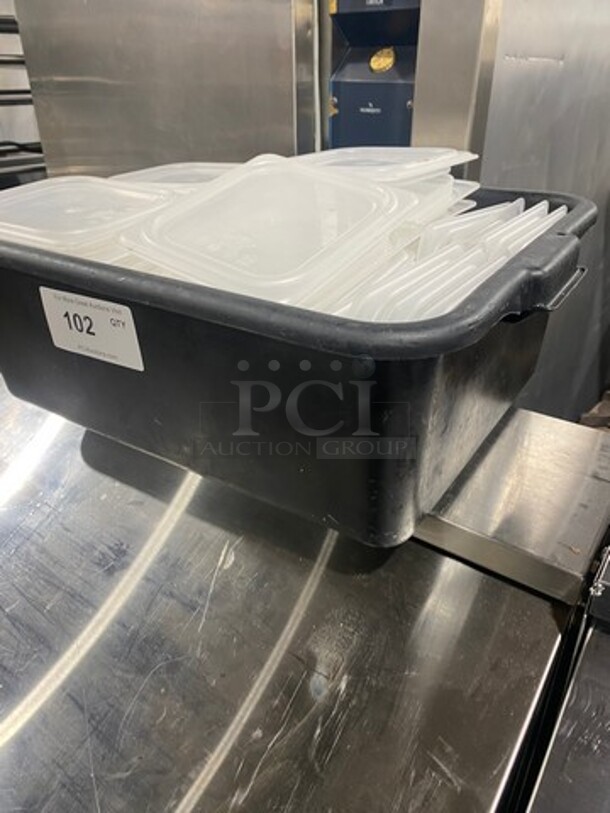 ALL ONE MONEY! Cambro Clear Poly Food Container Lids! - Image 3 of 7