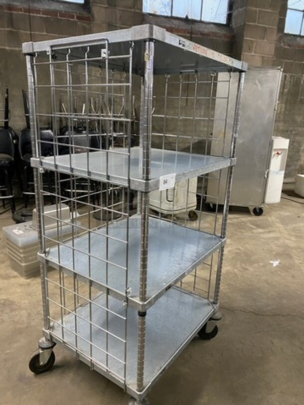 Metro Commercial Transport Rack! Stainless Steel! On Casters! - Image 2 of 6