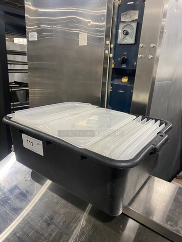 ALL ONE MONEY! Cambro Clear Poly Food Container Lids! - Image 2 of 8
