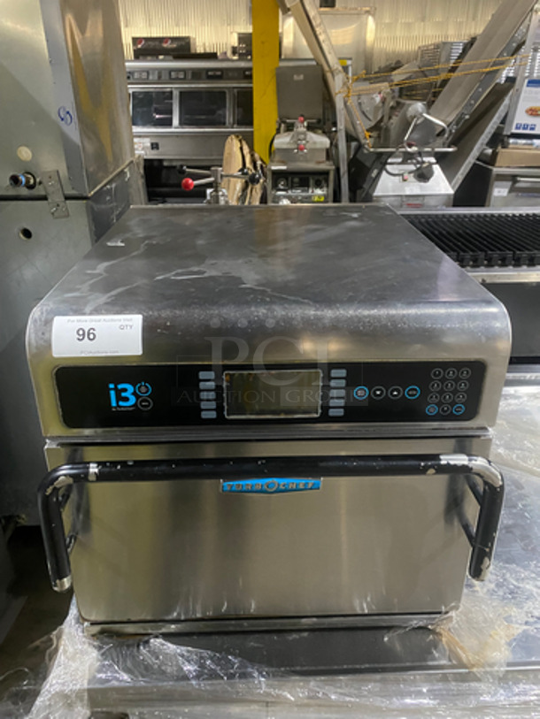 2018 Turbo Chef Commercial Countertop Rapid Cook Oven! All Stainless Steel! Model: I3 SN: I3D50537 208/240V 60HZ 1 Phase