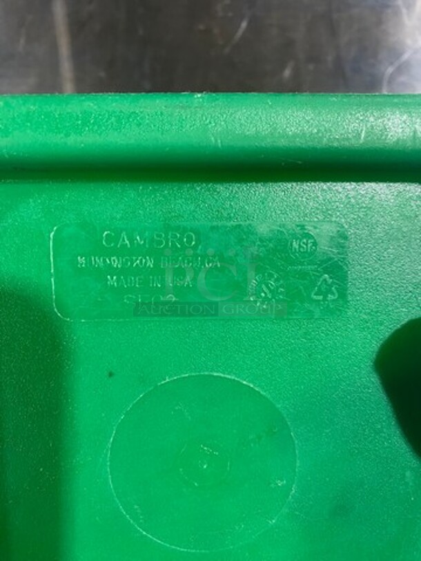 ALL ONE MONEY! Cambro Green And Clear Poly Food Container Lids! - Image 4 of 7