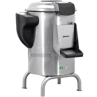 BRAND NEW OUT OF ORIGINAL PACKAGING! Fama 66 lb. Potato Peeler - 220V, 1 1/5 hp. 21-3/4x31-1/2x35-3/8. 