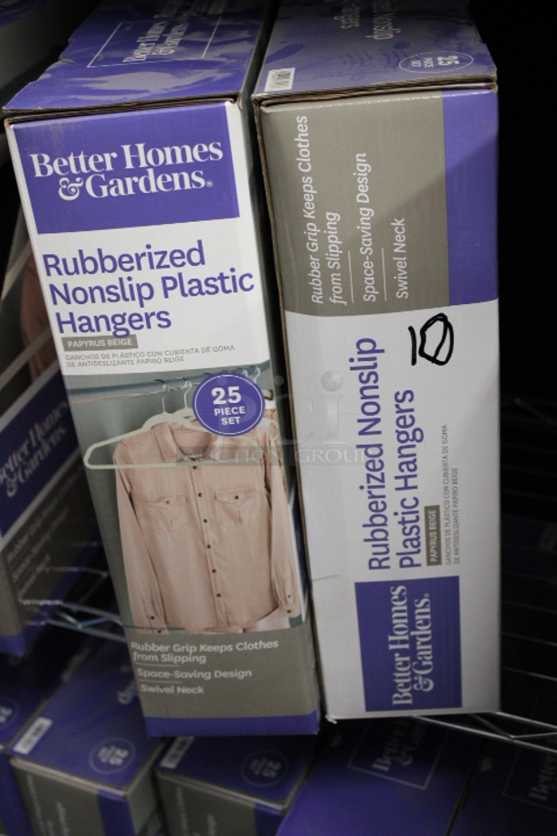 Better Homes & Gardens Rubberized Nonslip Plastic Hangers (25pk) 5x Your Bid - Image 2 of 2