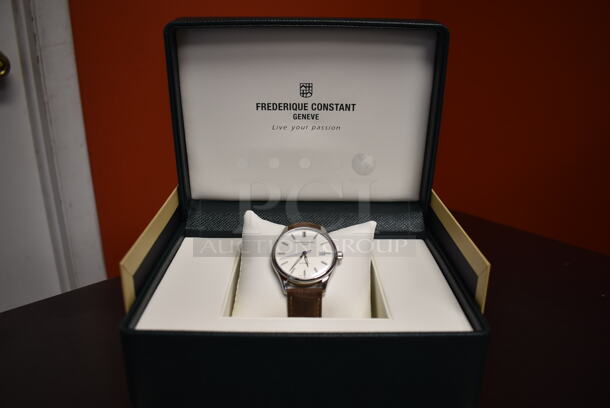 BRAND NEW IN BOX! Frederique Constant Classics Index Automatic FC-303NS5B6 Watch - Image 1 of 6