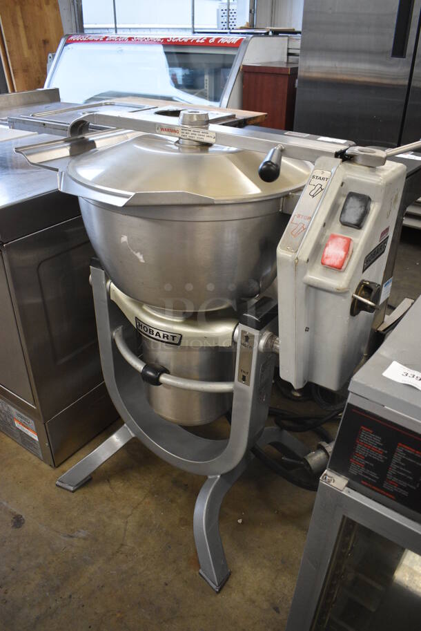 Hobart Model HCM-450 Metal Commercial Floor Style Horizontal Cutter Mixer. 200 Volts, 3 Phase. 32x24x41.5 - Image 2 of 9