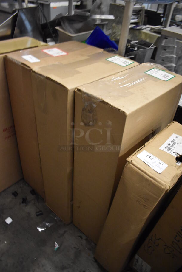 3 Boxes of BRAND NEW! Blodgett 55649 Stainless Steel Legs and Stacking Kit for Convection Oven. 3 Times Your Bid! - Image 2 of 5