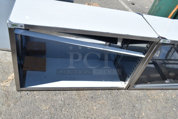 BRAND NEW SCRATCH AND DENT! Regency 600DC1848 18" x 48" 18 Gauge Type 304 Stainless Steel Dish Cabinet with Adjustable Midshelf - Image 3 of 4