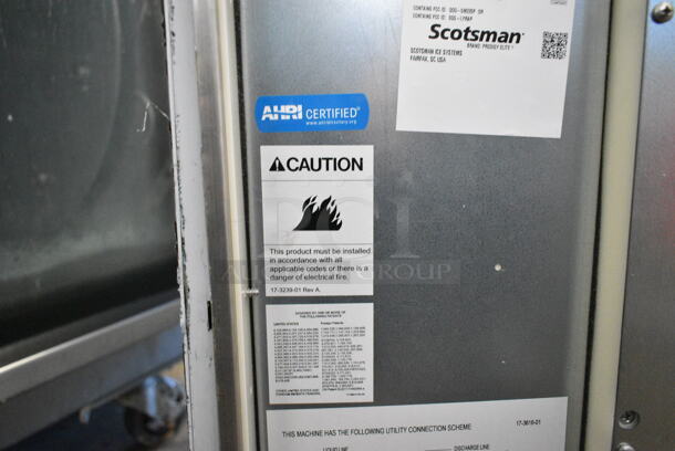BRAND NEW SCRATCH AND DENT! 2024 Scotsman MC1030MA-32A Prodigy Elite Series 30" Medium Cube Ice Machine - 1077 lb., 208/230 Volts, 1 Phase.  - Image 5 of 9