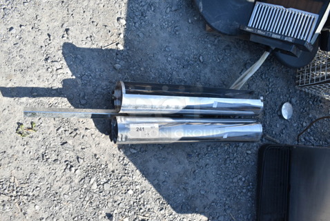 Metal Lid Dispenser.